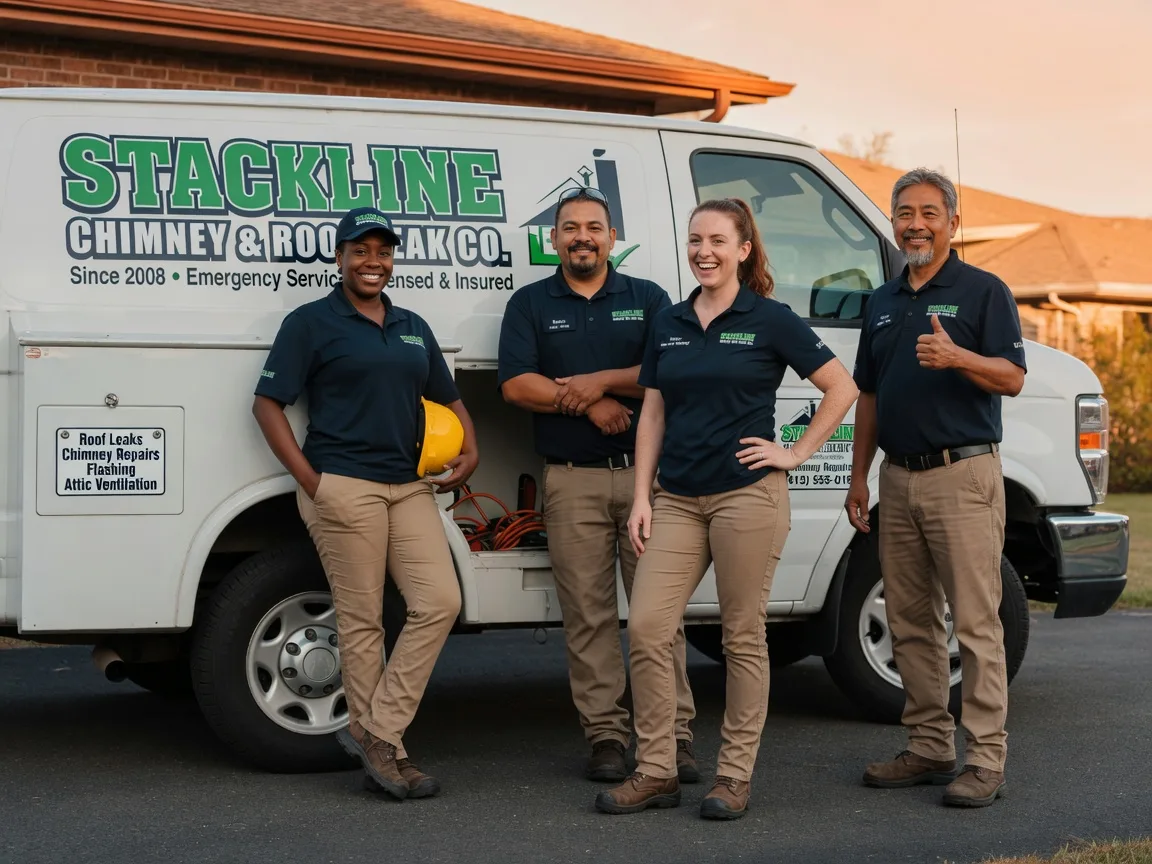 Chimney flashing repair company in Clarksville, MO